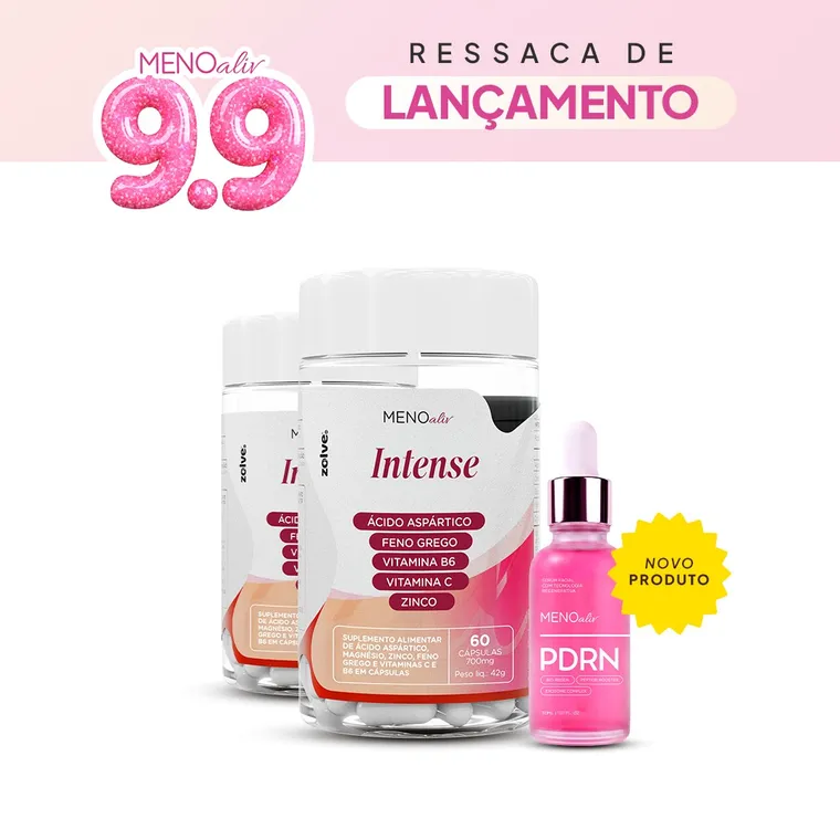 Energia + Sérum: 2 Meno Aliv Intense + Sérum PDRN