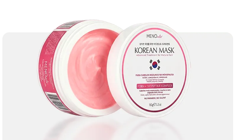 Meno Aliv Korean Mask: máscara capilar com tecnologia coreana