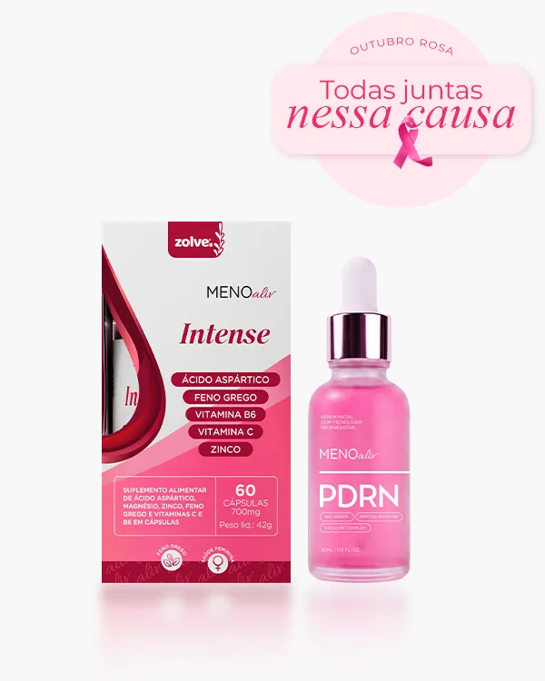 Kit Intensa + Pele: Meno Aliv Intense + Sérum PDRN
