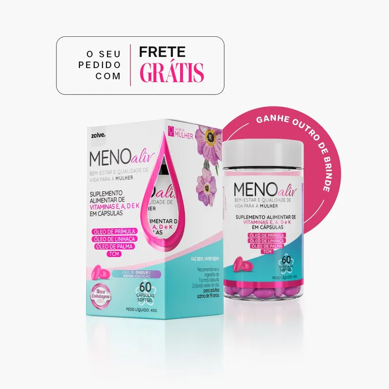 Meno Aliv: 1 Meno Aliv · 60 cápsulas softgel