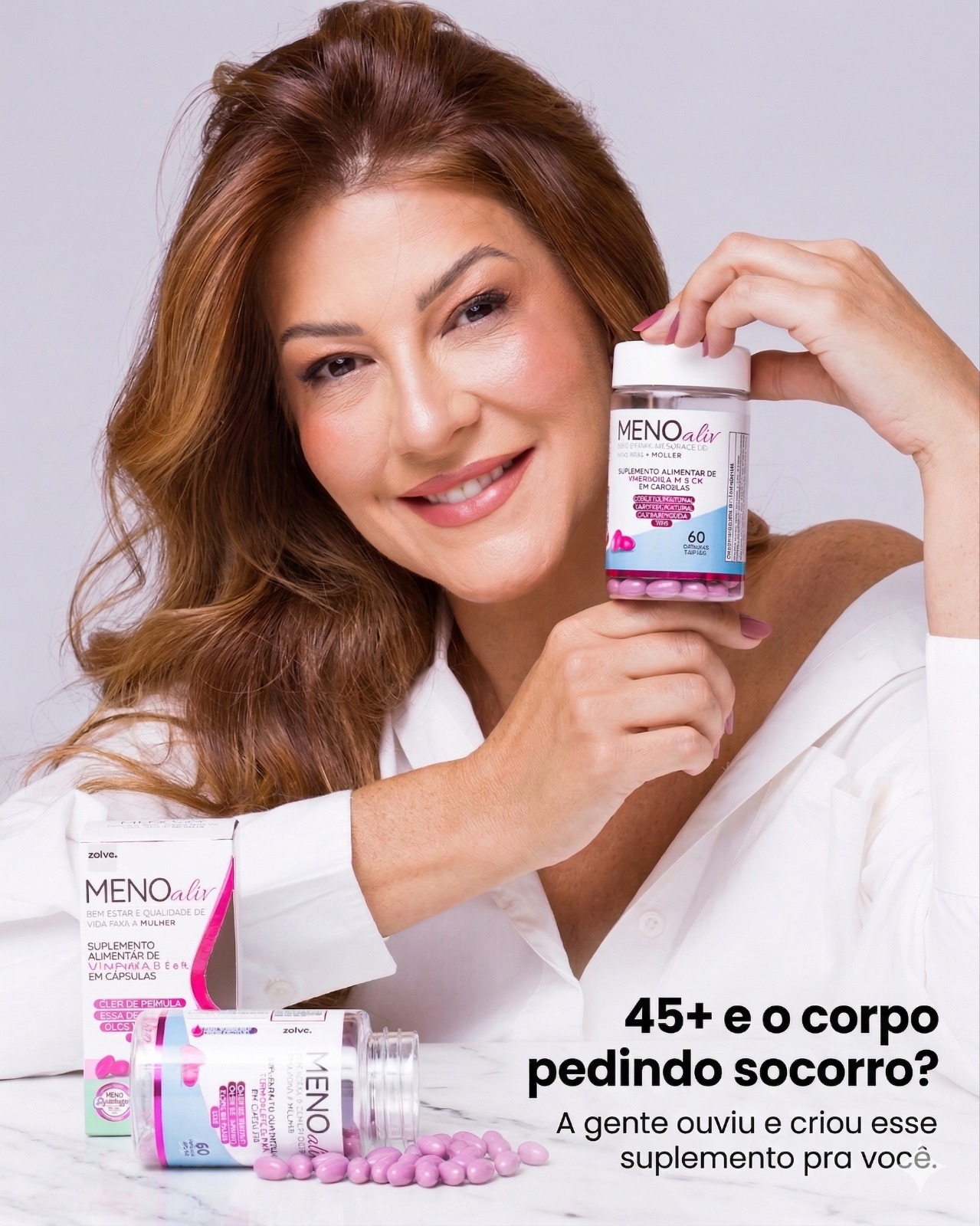 Meno Aliv - Alívio natural para menopausa e TPM